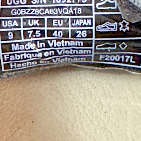 UGG Womens Sammy Breeze Blue Casual Slip On Sneakers Size 9 - Picture 8 of 8